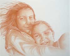 portraits � la sanguine