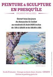 Exposition de peinture Alisées- Crozon