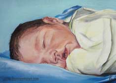 Retour aux portraits portrait en peinture à l'huile sur commande